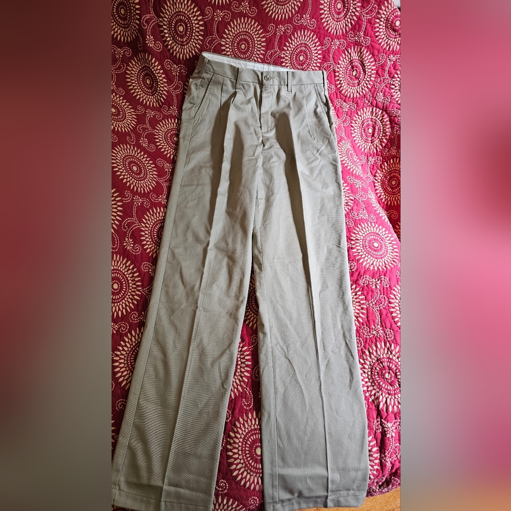 Edwards Wrinkle Resistant New Men Khakis 34UL